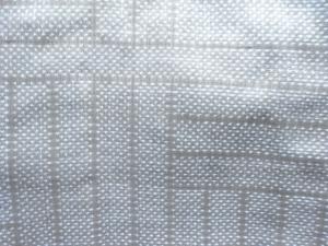 アンティーク　幾何学模様織り出し本場泥大島紬着物(5マルキ)